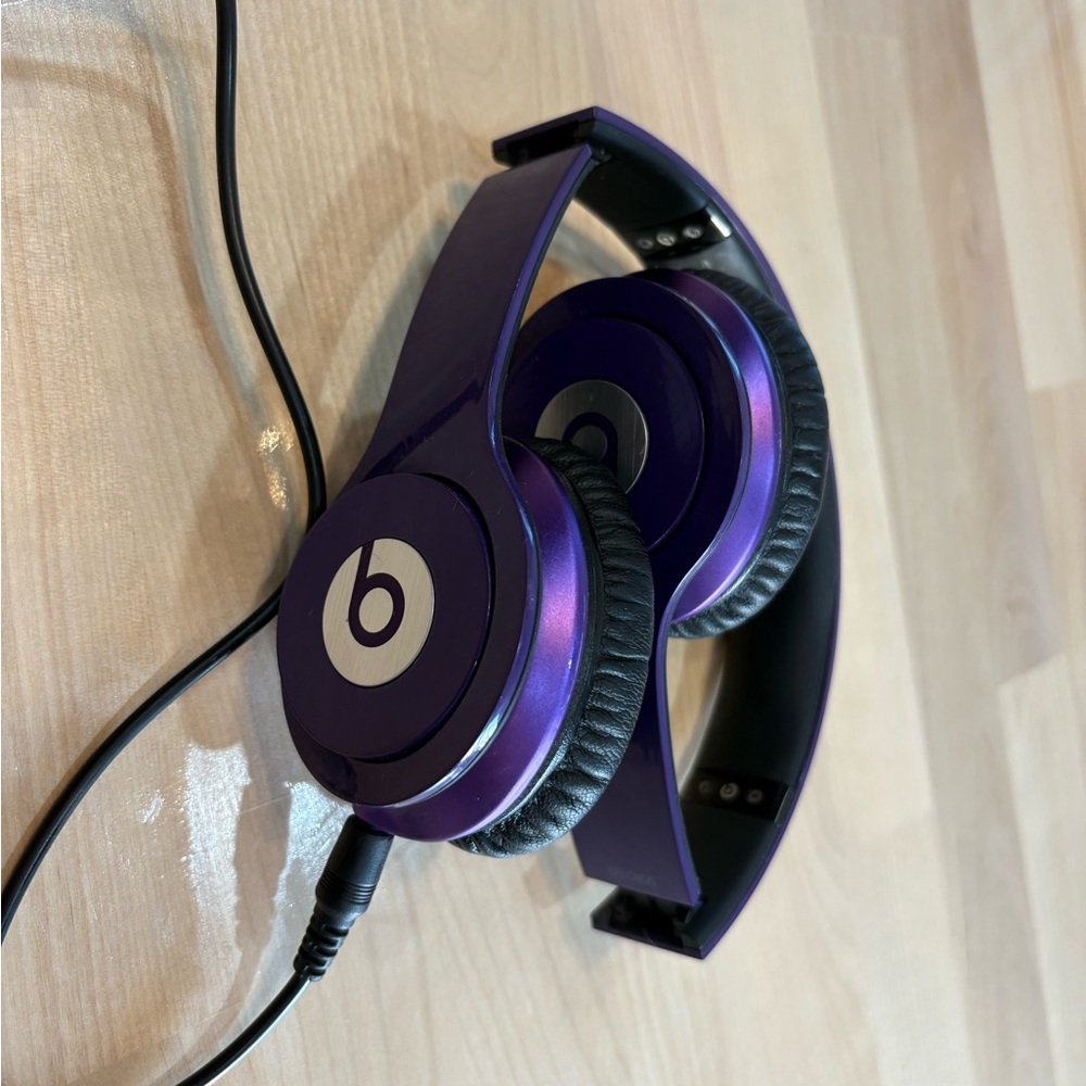 Beats by Dre Purple Over-Ear Headphones